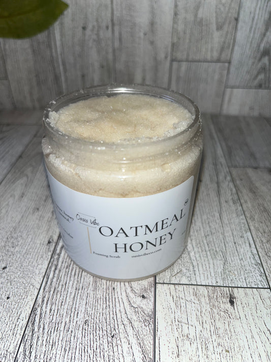 Oatmeal Honey Foaming Scrub
