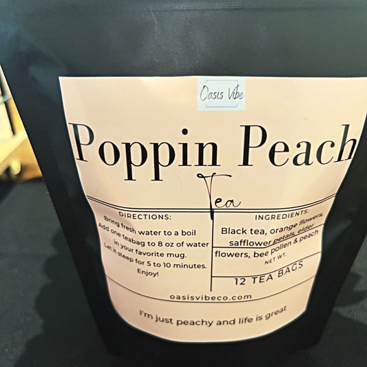 Poppin Peach Tea