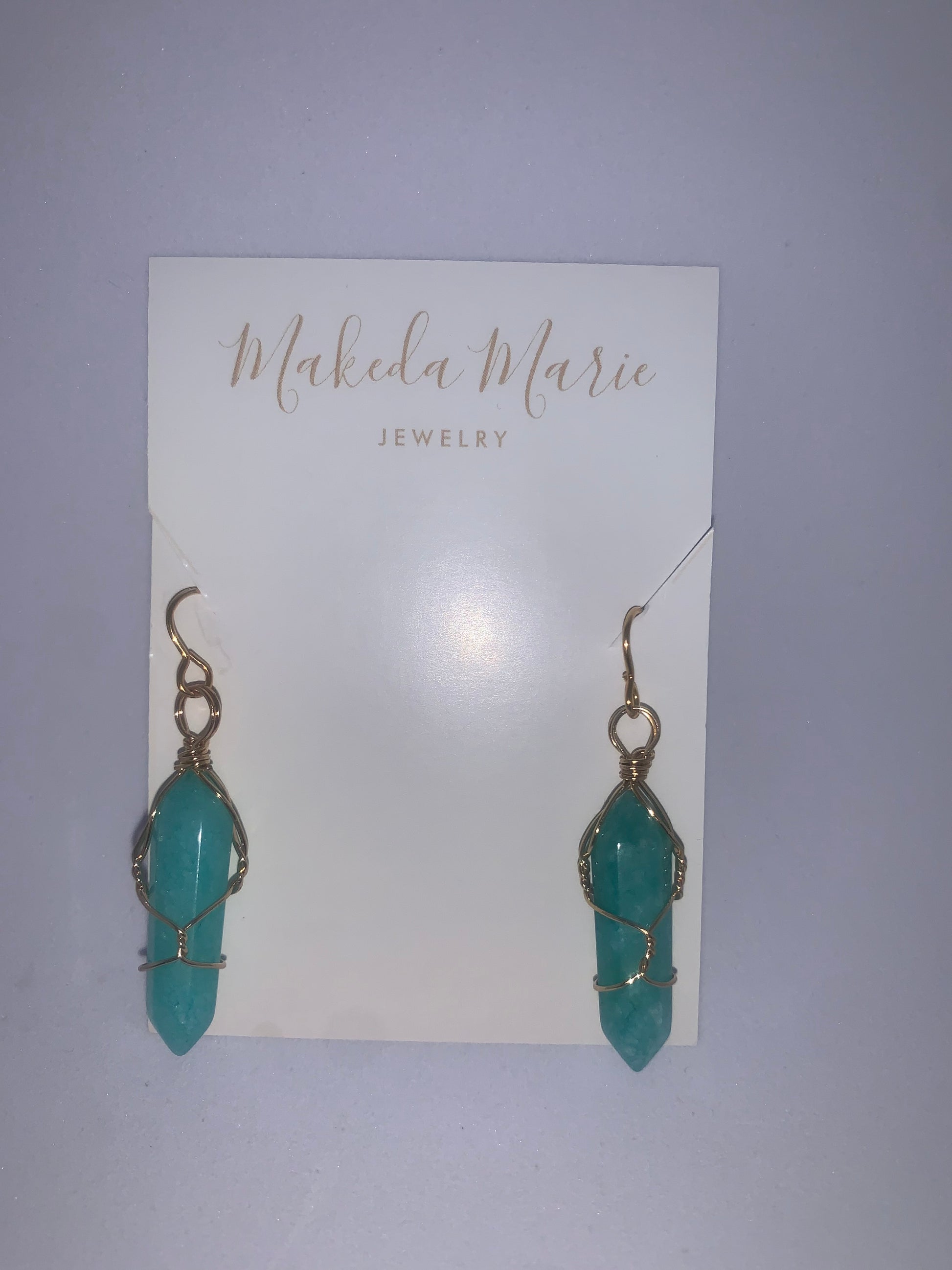 Intention Jewelry: Turquoise Earrings